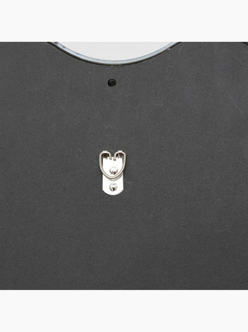Miroir mural vague cadre noir JUDY - Kiabi