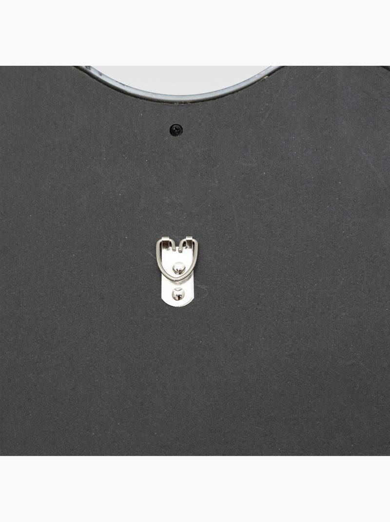 Miroir mural vague cadre noir JUDY Noir - Kiabi
