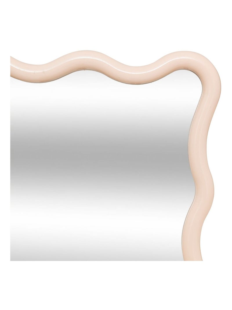 Miroir mural vague JUDY Beige - Kiabi