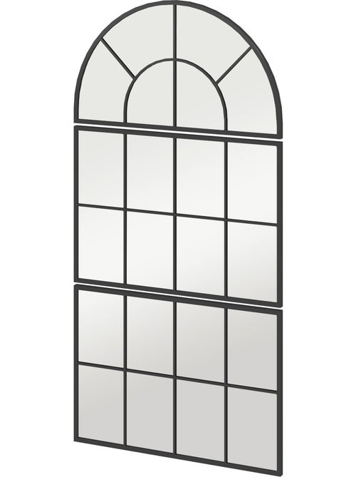 Miroir mural verrière 3 pièces - Kiabi
