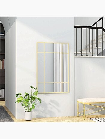 Miroir mural verrière