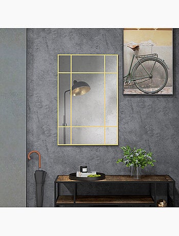 Miroir mural verrière