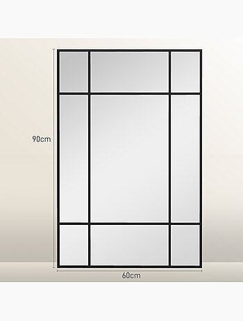 Miroir mural verrière