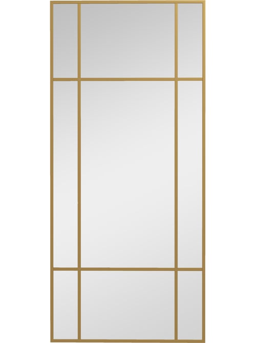 Miroir mural verrière rectangulaire - Kiabi