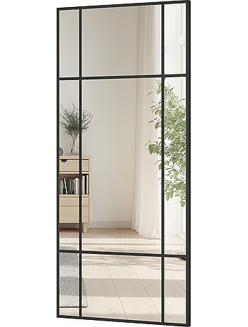Miroir mural verrière rectangulaire