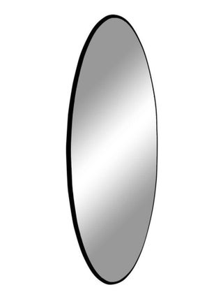 Miroir noir en acier Ø 40 cm - House Nordic