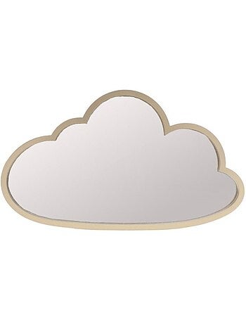 Miroir nuage doré 45x26cm