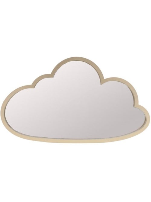 Miroir nuage doré 45x26cm - Kiabi