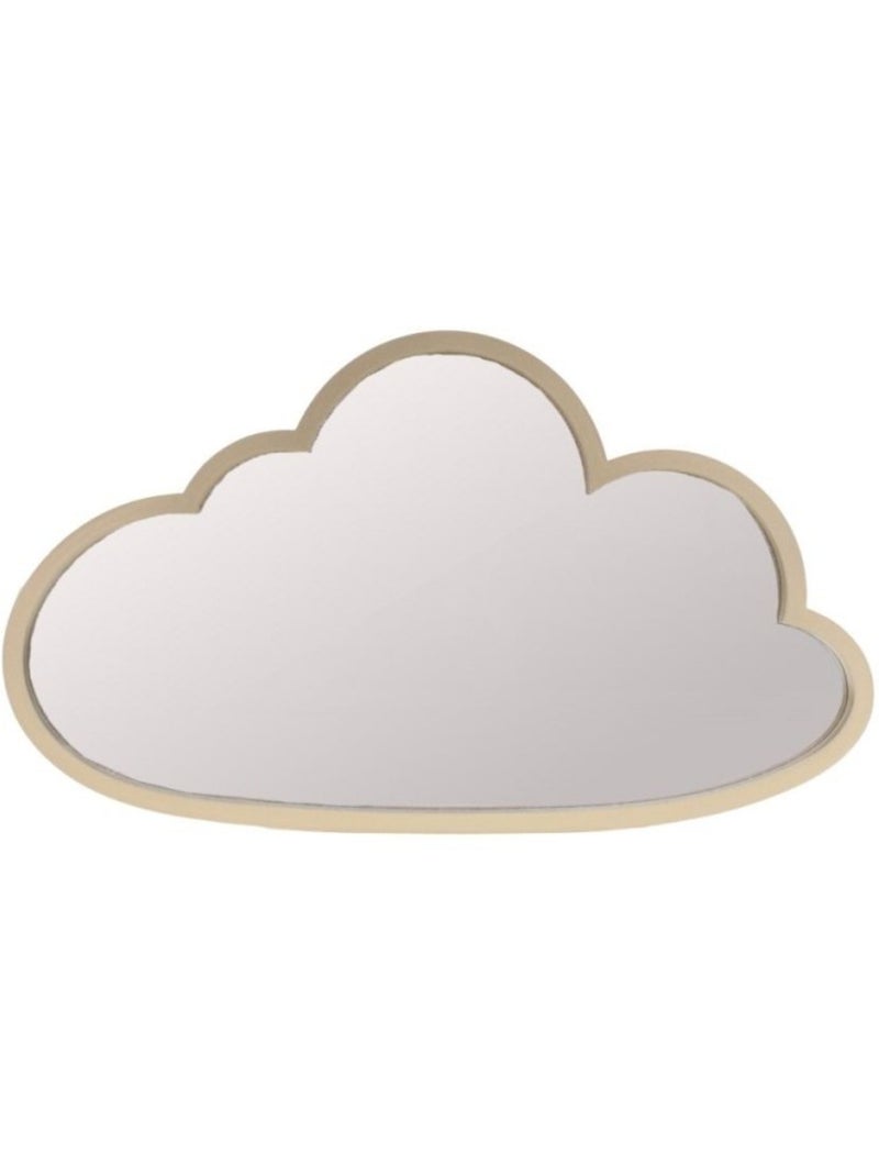 Miroir nuage doré 45x26cm Doré - Kiabi