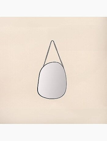 Miroir organique à accrocher 19x25cm