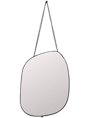 Miroir organique à accrocher 25x19cm