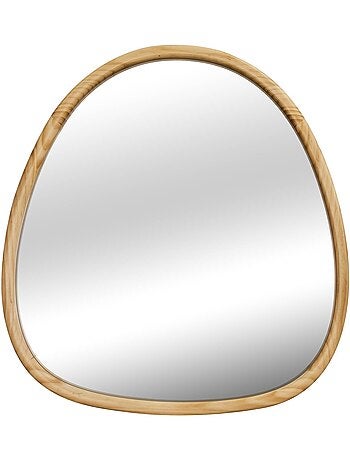 Miroir organique bois de sapin 55cm charlie