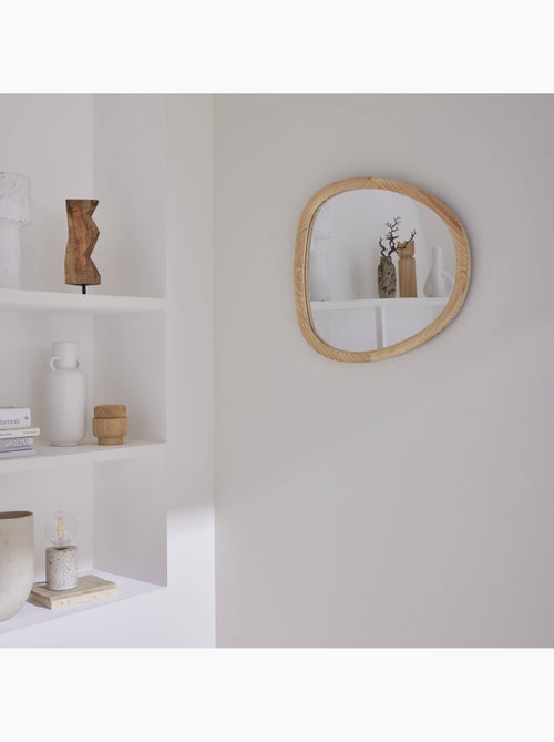 Miroir organique bois de sapin 55cm charlie - Kiabi Miroir organique bois de sapin 55cm charlie - Kiabi