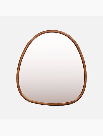 Miroir organique bois de sapin 55cm charlie