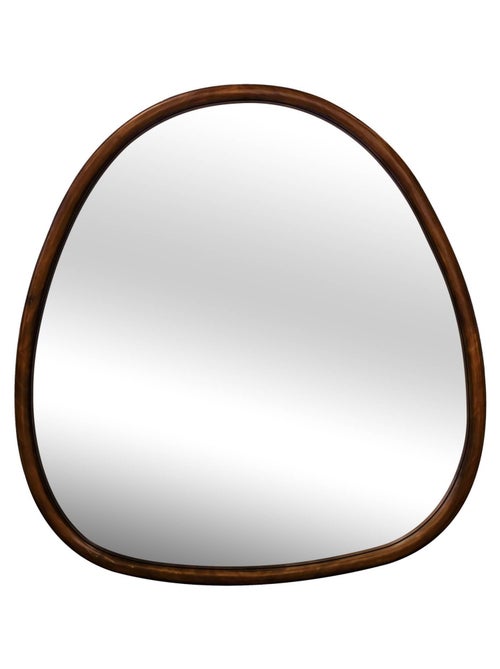 Miroir organique bois de sapin 55cm Charlie - Kiabi