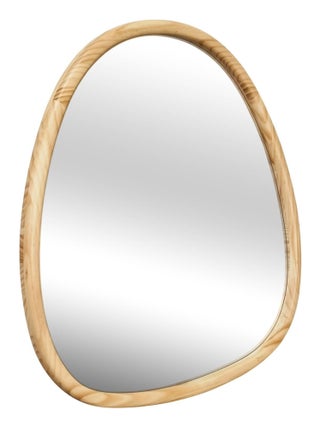 Miroir organique bois de sapin 75cm Charlie