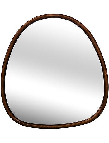 Miroir organique bois de sapin 75cm charlie