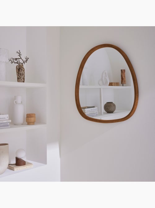Miroir organique bois de sapin 75cm charlie - Kiabi Miroir organique bois de sapin 75cm charlie - Kiabi