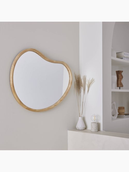 Miroir organique bois de sapin 95cm jacob - Kiabi Miroir organique bois de sapin 95cm jacob - Kiabi