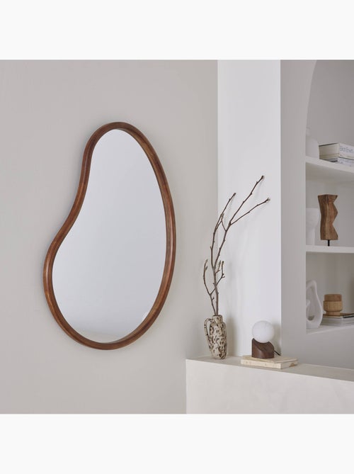 Miroir organique bois de sapin 95cm jacob - Kiabi Miroir organique bois de sapin 95cm jacob - Kiabi