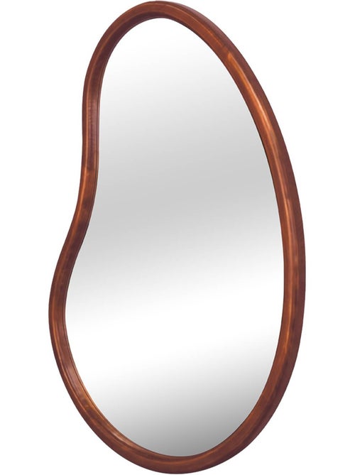 Miroir organique bois de sapin 95cm jacob - Kiabi Miroir organique bois de sapin 95cm jacob - Kiabi
