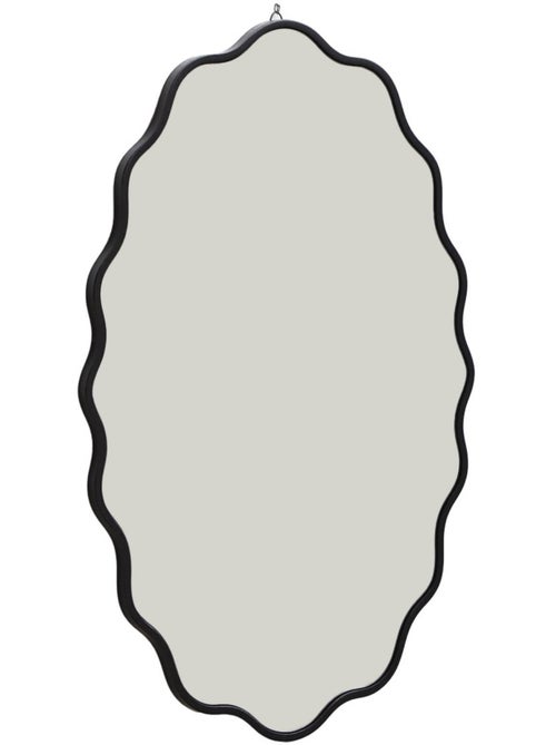 Miroir organique décor bois 90cm bruno - Kiabi Miroir organique décor bois 90cm bruno - Kiabi
