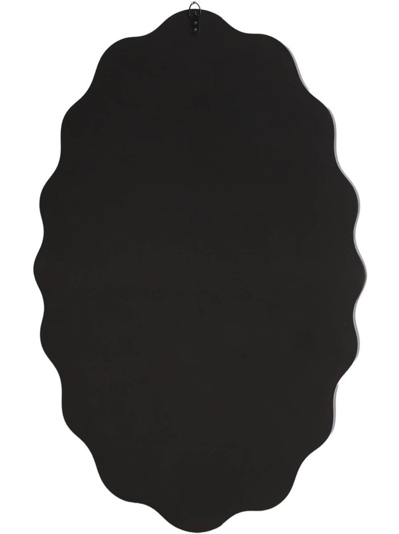 Miroir organique décor bois 90cm bruno N/A - Kiabi