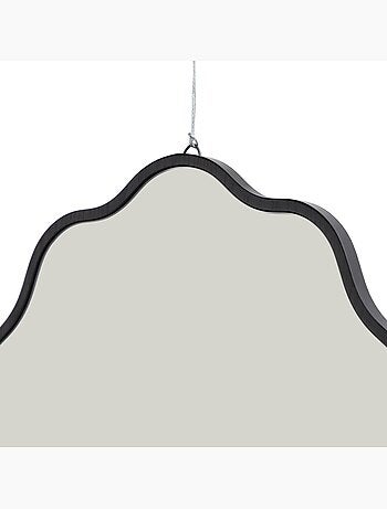 Miroir organique décor bois 90cm bruno