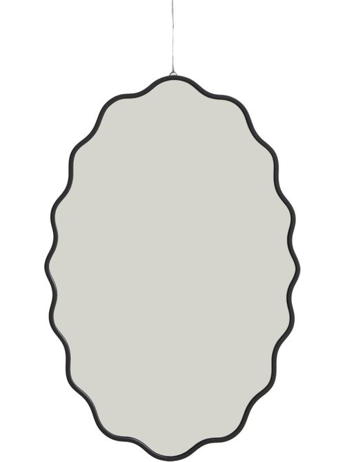 Miroir organique décor bois 90cm bruno - Kiabi Miroir organique décor bois 90cm bruno - Kiabi