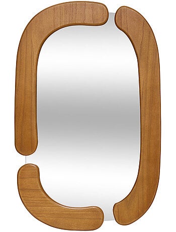 Miroir organique en bois 114cm ANTOINE