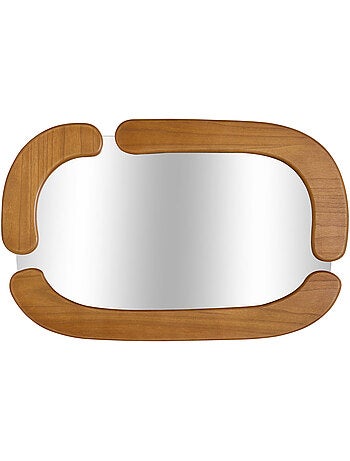 Miroir organique en bois 114cm ANTOINE