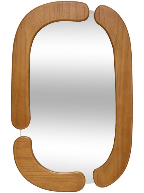 Miroir organique en bois 114cm ANTOINE - Kiabi