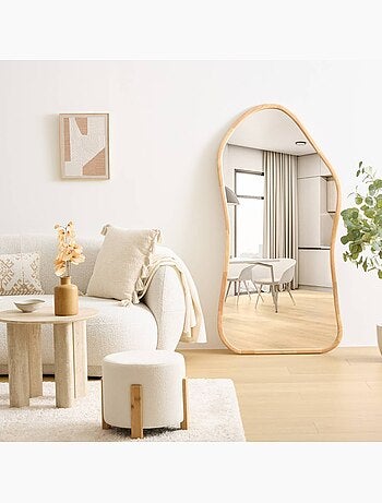 Miroir organique en bois 150cm TAMY
