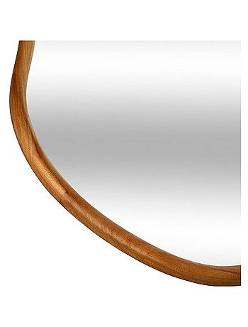 Miroir organique en bois LIVIA