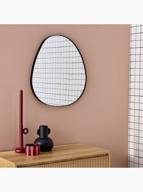 Miroir organique métal 55,5cm harper - Kiabi Miroir organique métal 55,5cm harper - Kiabi
