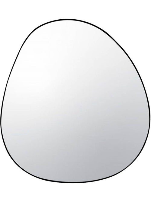 Miroir organique métal 55,5cm harper - Kiabi Miroir organique métal 55,5cm harper - Kiabi