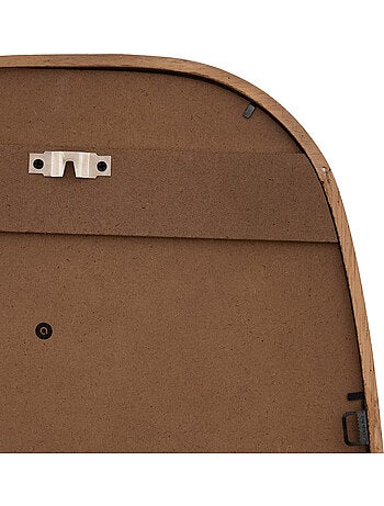 Miroir ovale 80x40cm en bois JASNA