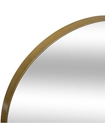 Miroir ovale cadre en métal 112cm selena