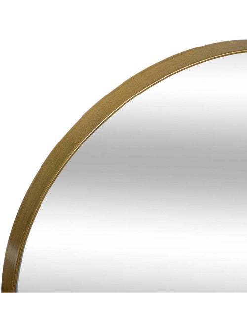 Miroir ovale cadre en métal 112cm SELENA - Kiabi