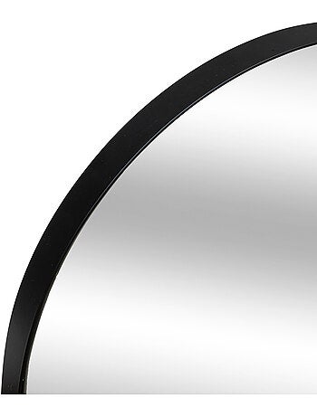 Miroir ovale cadre en métal 112cm SELENA