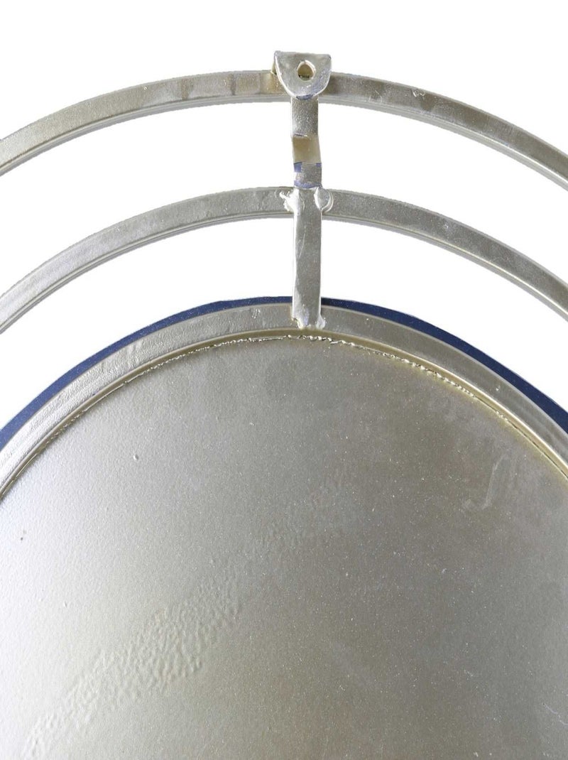 Miroir ovale design en métal et verre Doré/or - Kiabi