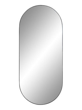 Miroir ovale en acier noir 35 x 80 cm - House Nordic