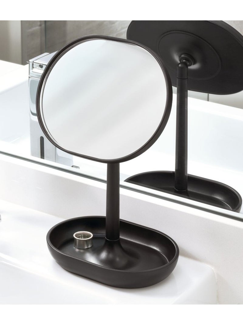 Miroir Pour Maquillage Porte Bijoux Noir - Kiabi