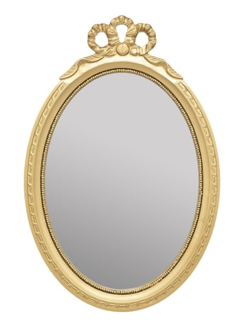 Miroir princesse Doré/or - Kiabi