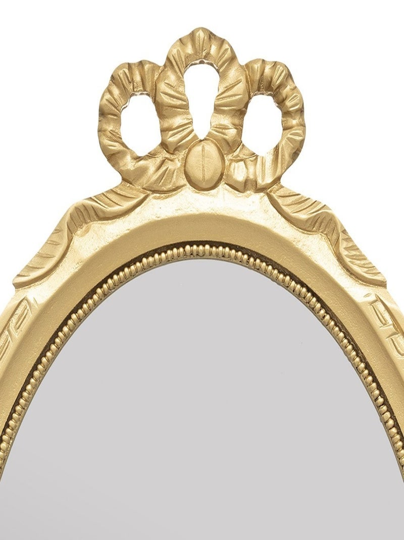 Miroir princesse Doré/or - Kiabi