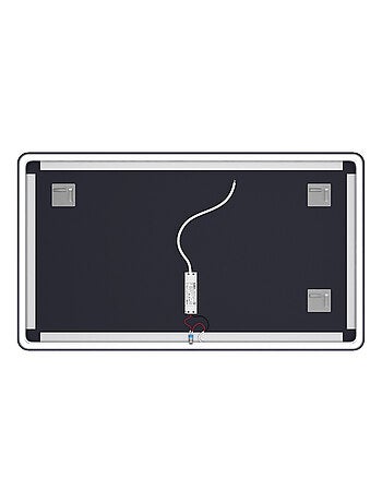 Miroir rectangulaire à leds
