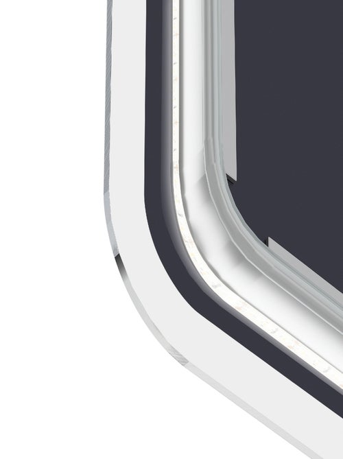 Miroir rectangulaire à leds - Kiabi
