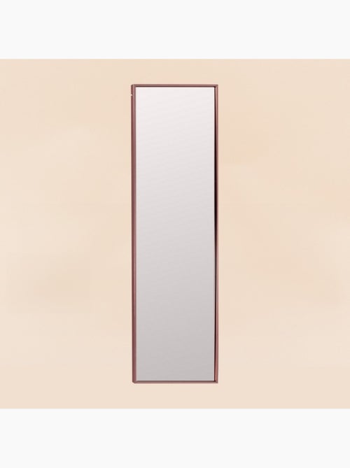Miroir rectangulaire alu rose 120x30cm - Kiabi Miroir rectangulaire alu rose 120x30cm - Kiabi
