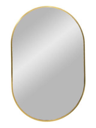 Miroir rectangulaire avec cadre en aluminium - House Nordic