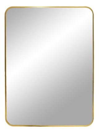 Miroir rectangulaire avec cadre en aluminium - House Nordic